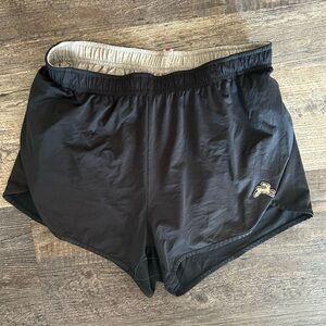 Women's black tracksmith shorts